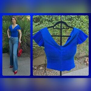 Vibrant Blue Women's Top